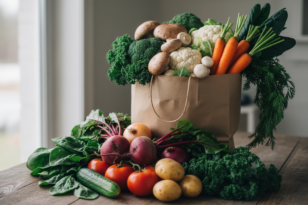Organic Fresh Vegetables