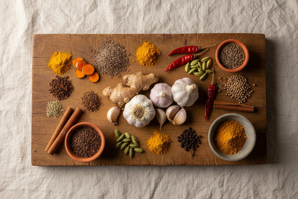 Organic Spices & Aromatics