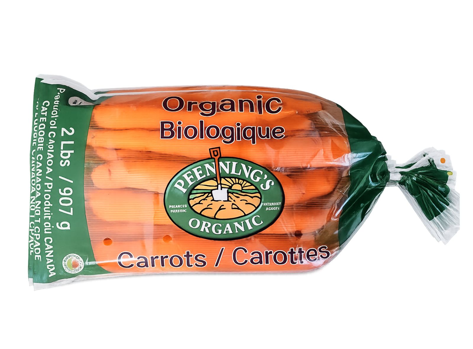 Organic Carrots (2 lb Bag)
