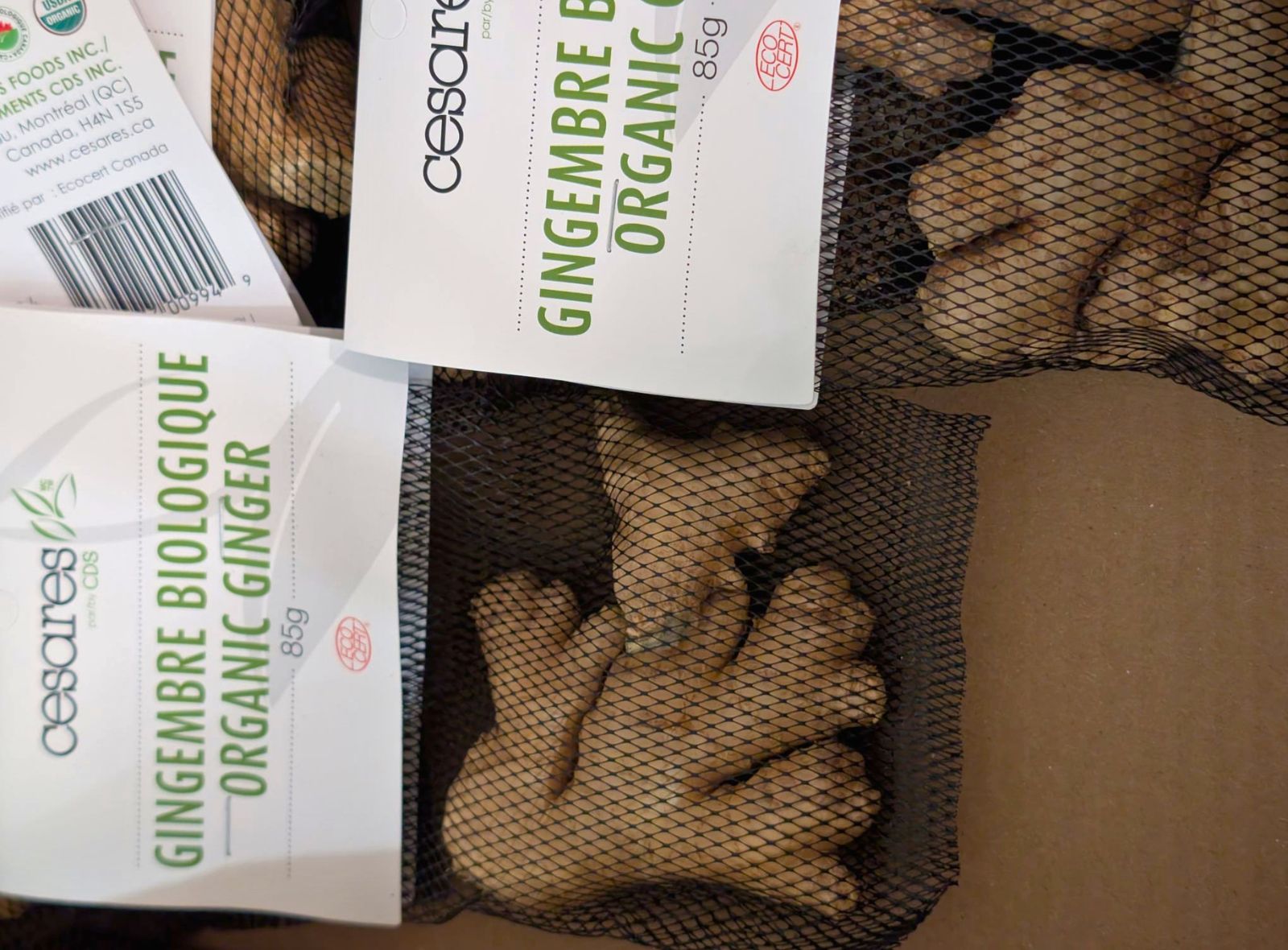 Organic Yellow Ginger (85g)