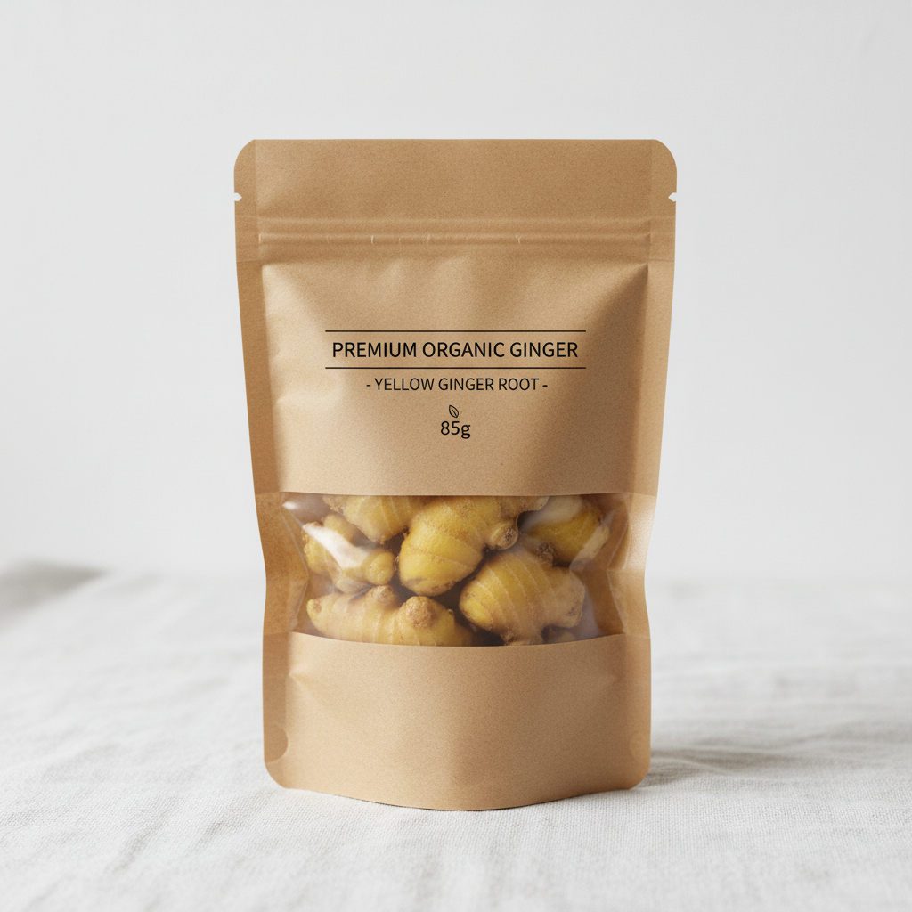 Organic Yellow Ginger (85g)
