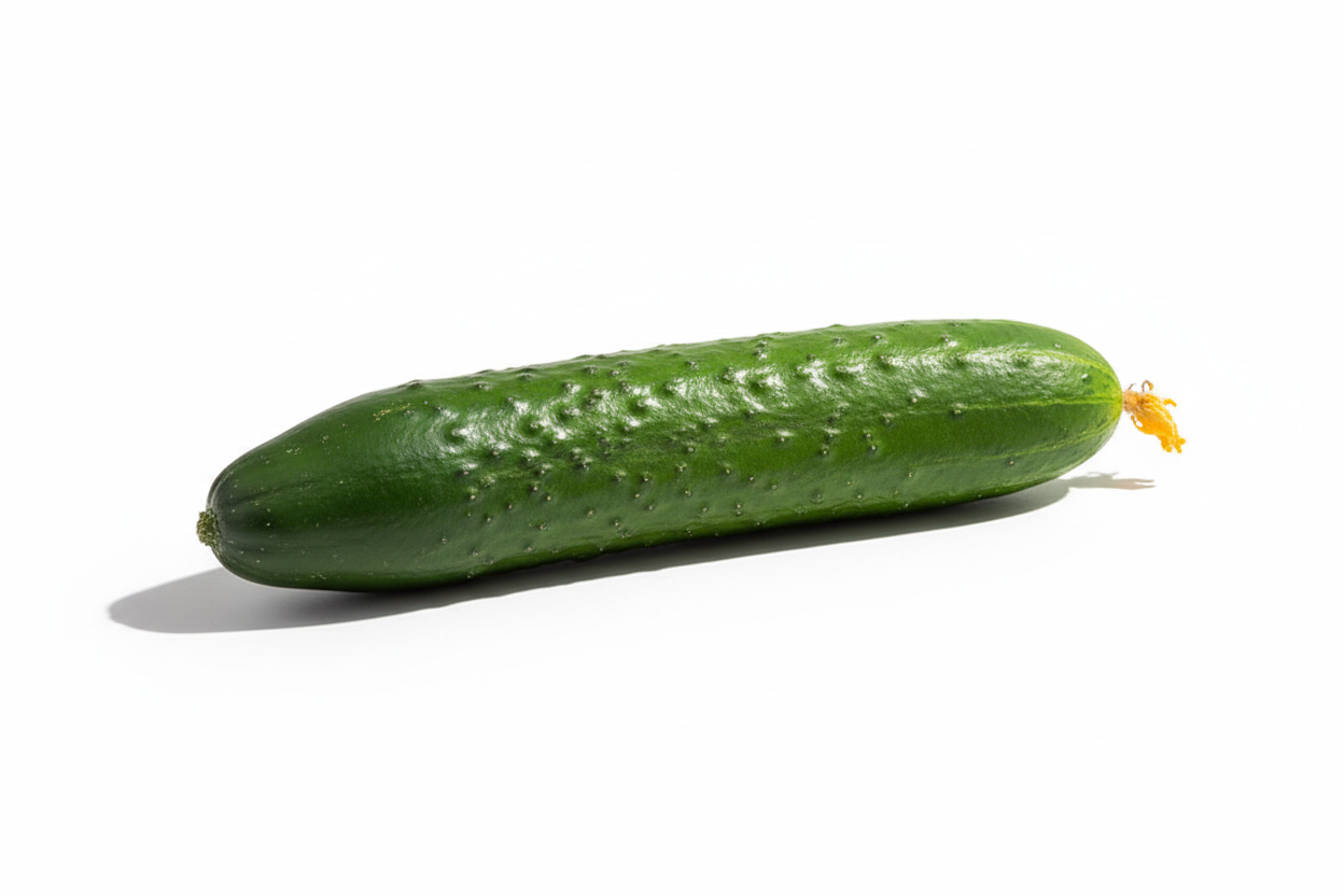 One full-size English Cucumber