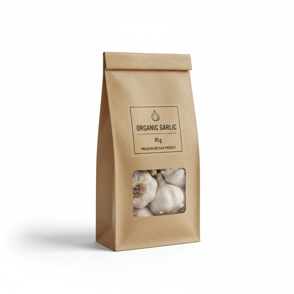Organic Garlic Bulbs (85g)