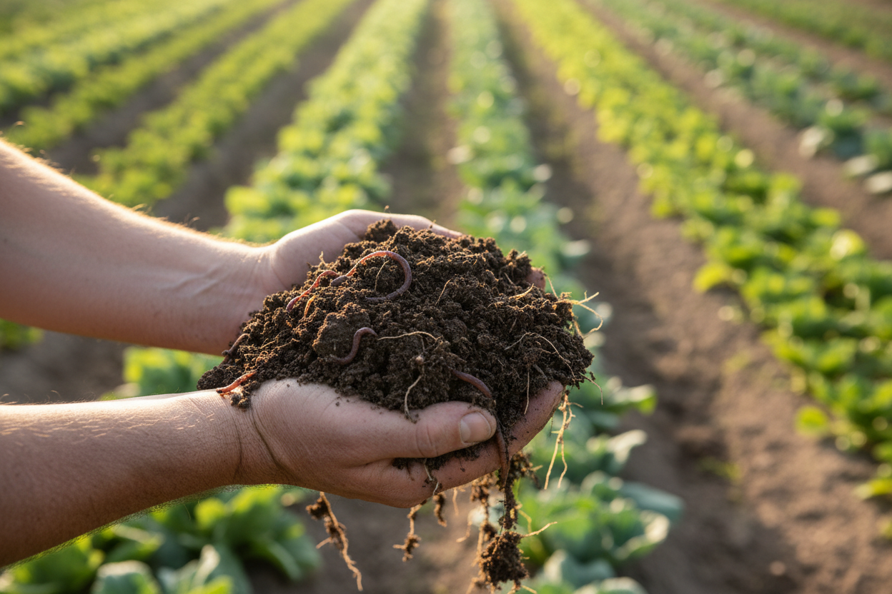 Soil Health in Regenerative Farm